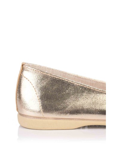 Comprar Bailarina color oro - Comunión | Club del Zapato