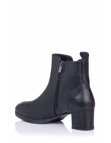 Comprar Botín con tacón bajo - Piel | Club del Zapato