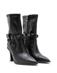 Comprar Botín en piel con tacón | Club del Zapato