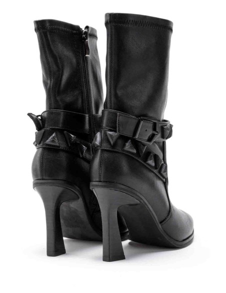 Comprar Botín en piel con tacón | Club del Zapato