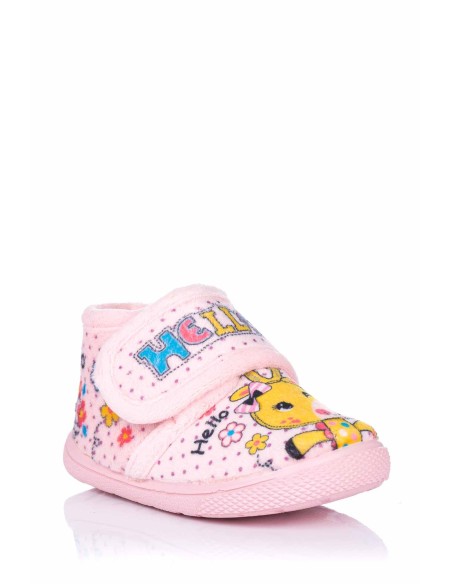 Vul-ladi Zapatillas de casa jirafa " Hello"
