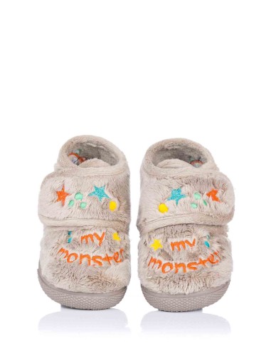 Comprar Zapatilla de casa tipo bota - " My monster" | Club del Zapato