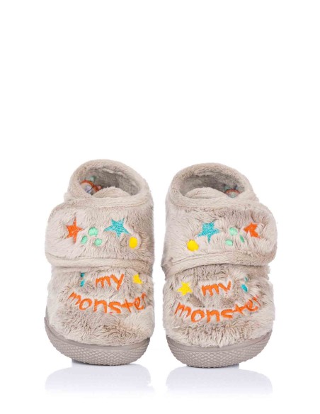 Comprar Zapatilla de casa tipo bota - " My monster" | Club del Zapato