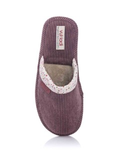 Comprar Zapatilla de casa de pana - Especial parquet | Club del Zapato