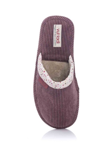 Comprar Zapatilla de casa de pana - Especial parquet | Club del Zapato