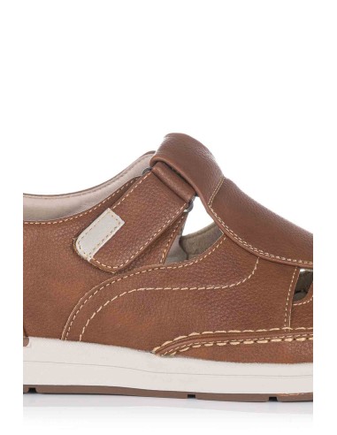V&D Coleccion Sandalia franciscana - Velcro