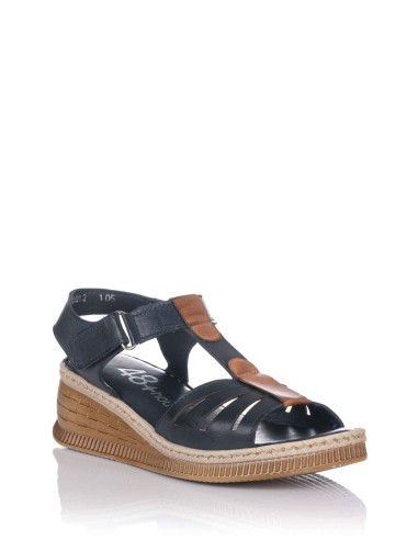 Comprar Sandalia con cuña - Piel | Club del Zapato