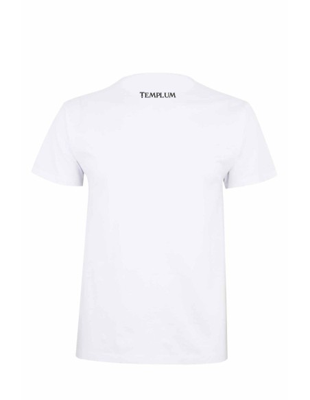 Templum Camiseta de algodón - Templario a caballo