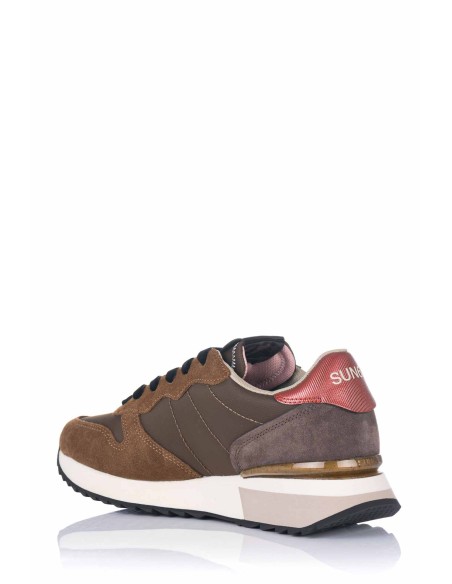 Sun68 Sneaker Stargirl Glitter +AC0- Piel