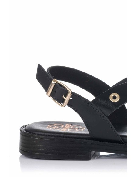 Comprar Sandalia plana de piel | Club del Zapato