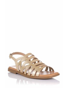 Comprar Sandalia plana de piel | Club del Zapato 2