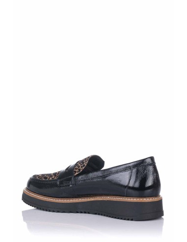 Comprar Mocasín en piel charol - Animal Print | Club del Zapato