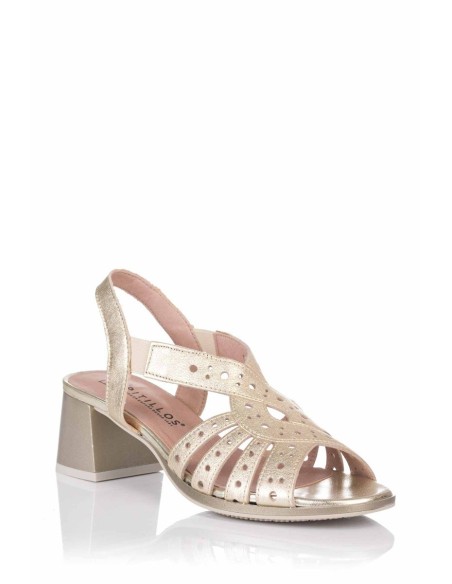 Comprar Sandalia con tacón - Piel | Club del Zapato