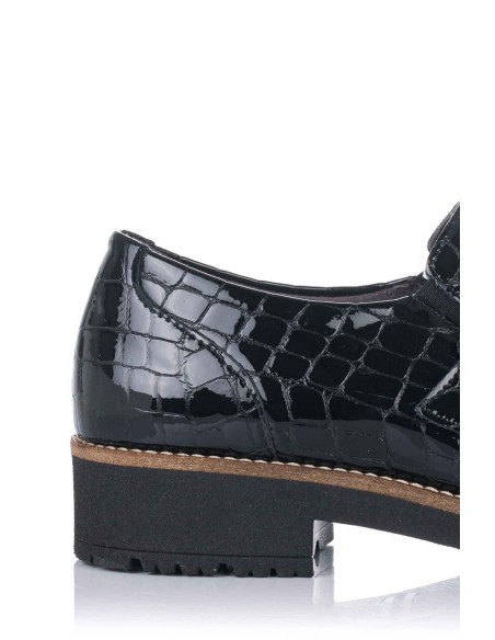 Pitillos Blucher de piel - Charol Coco