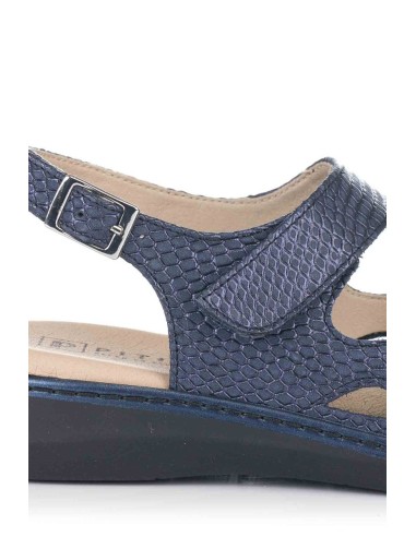 Pitillos Sandalia doble velcro - Piel