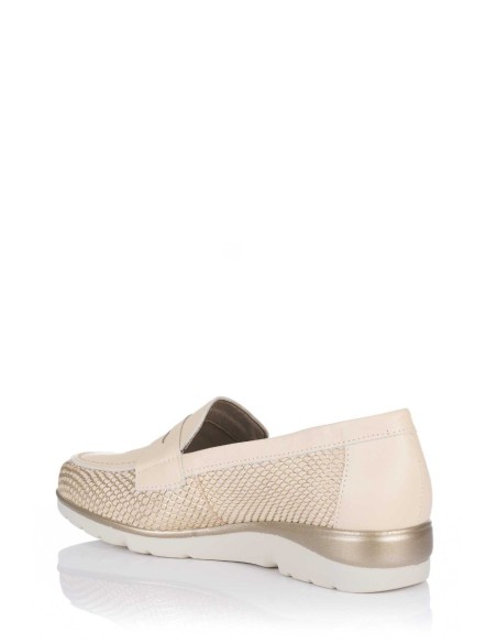 Comprar Mocasín con cuña - Piel | Club del Zapato