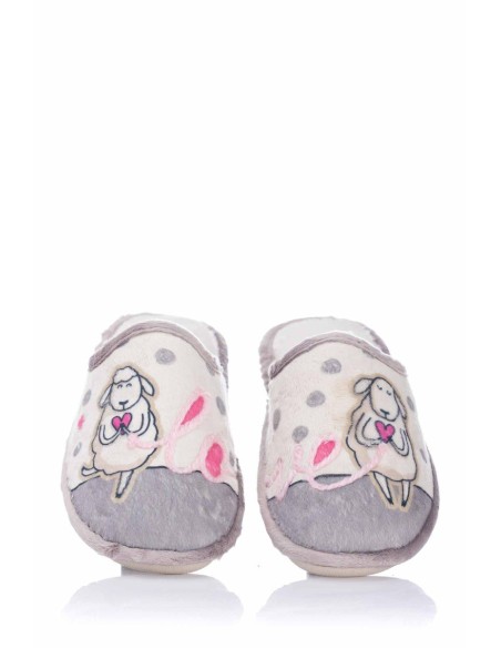 Zapatilla de casa "Oveja" - Especial Parquet | Club del Zapato