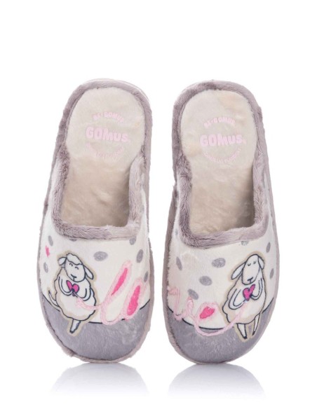 Zapatilla de casa "Oveja" - Especial Parquet | Club del Zapato