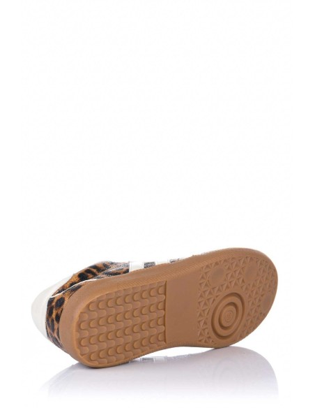 D-Angela Zapatilla plana - Animal print