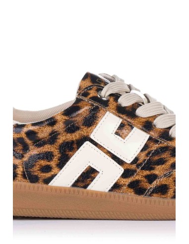 D-Angela Zapatilla plana - Animal print