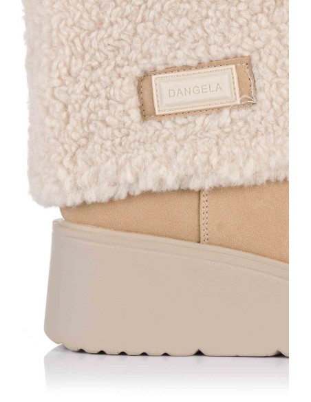 Comprar Bota con cuello de borreguito - Plataforma | Club del Zapato