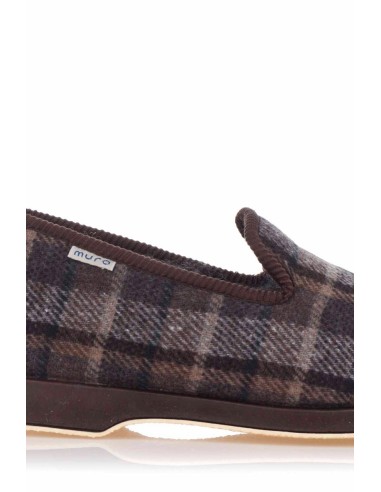 Zapatilla de casa - Cuadros | Club del Zapato