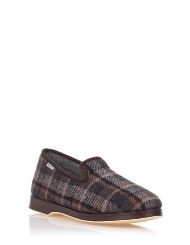 Zapatilla de casa - Cuadros | Club del Zapato