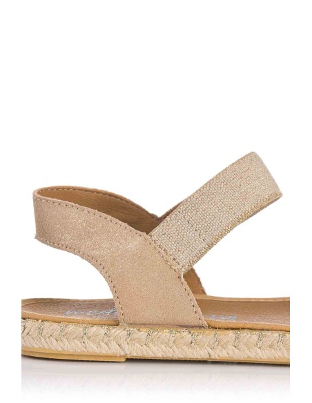 Sandalia en piel - Esparto | Club del Zapato