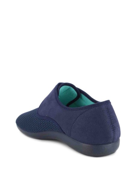 Doctor Cutillas Alpargata en rejilla con velcro