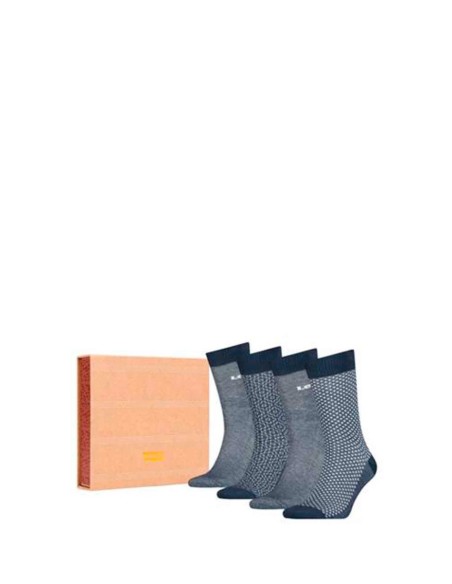Caja 4 calcetines regular cut Denim | Club del Zapato