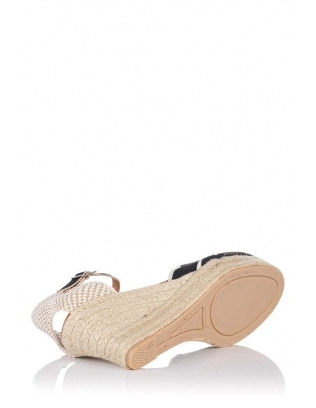 Alpargata con cuña - Piel | Club del Zapato