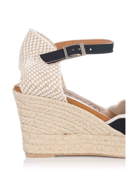 Alpargata con cuña - Piel | Club del Zapato