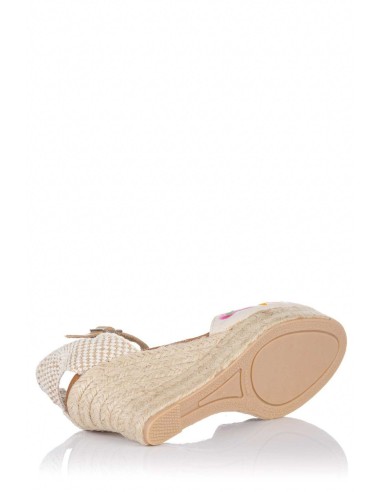 Alpargata con cuña - Piel | Club del Zapato