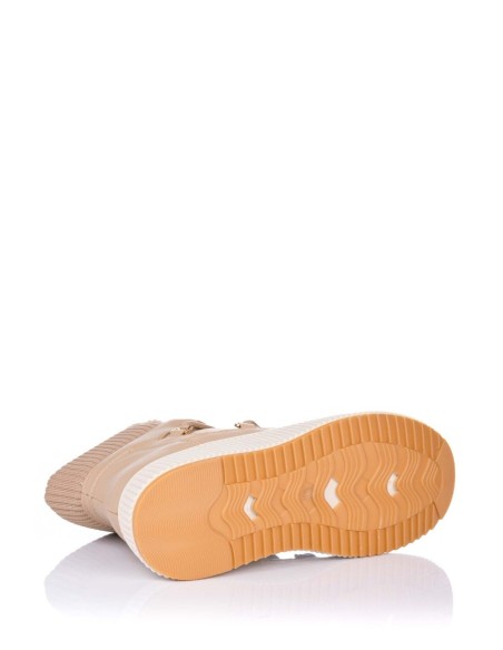 Jomix Bota de invierno con plataforma