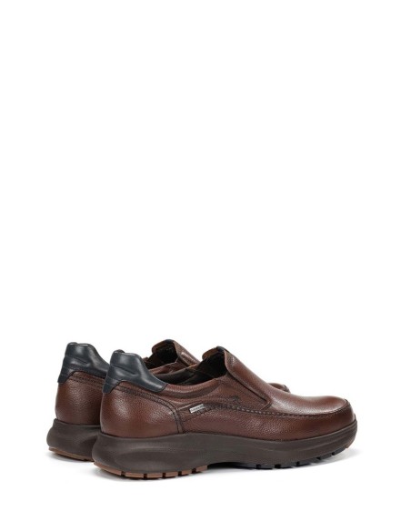 Fluchos Mocasín en piel – Impermeable