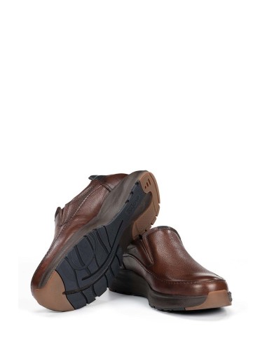 Fluchos Mocasín en piel – Impermeable