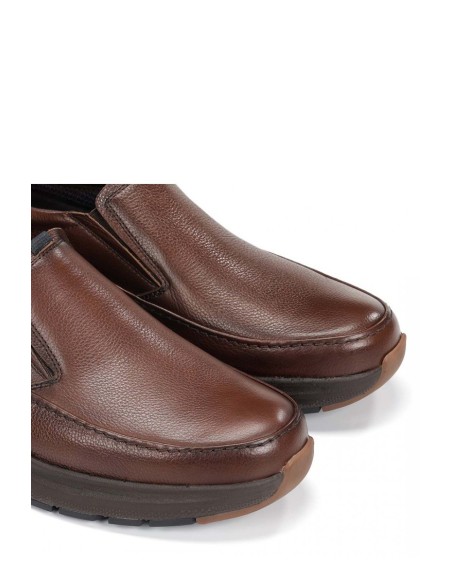 Fluchos Mocasín en piel – Impermeable