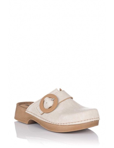 Comprar Zueco con hebilla - Piel | Club del Zapato