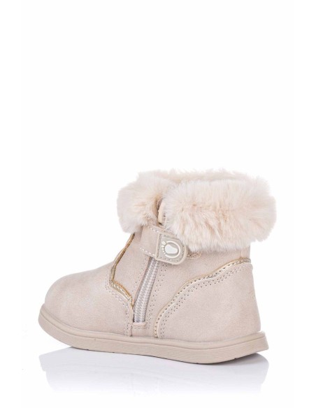 Comprar Bota con cuello de pelo - Corazón | Club del Zapato