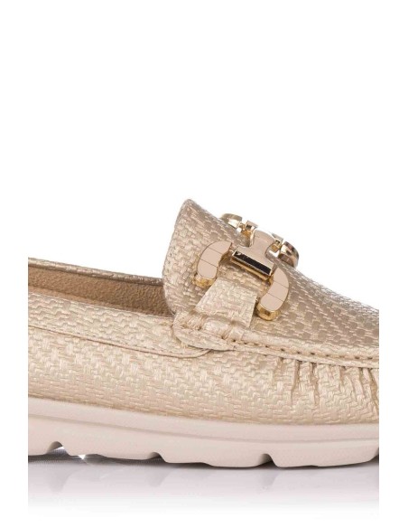 Comprar Mocasín con hebilla - Color plata | Club del Zapato