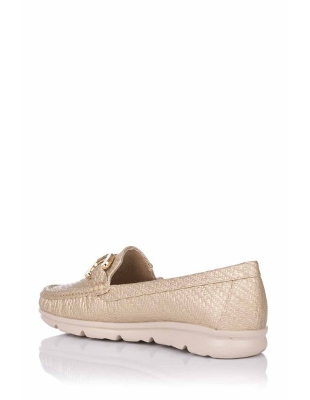 Comprar Mocasín con hebilla - Color plata | Club del Zapato