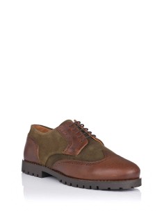 Templum Zapato con cordones en piel 2