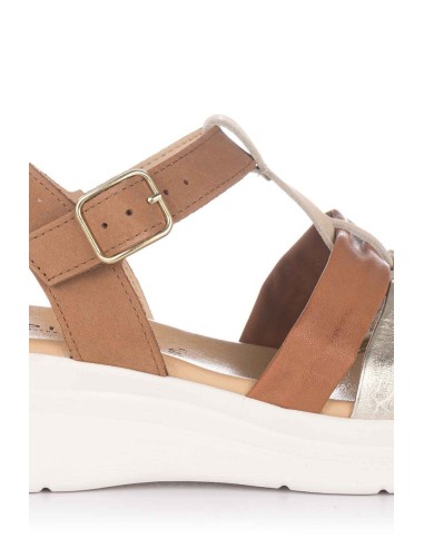 Comprar Sandalia con cuña - Piel | Club del Zapato