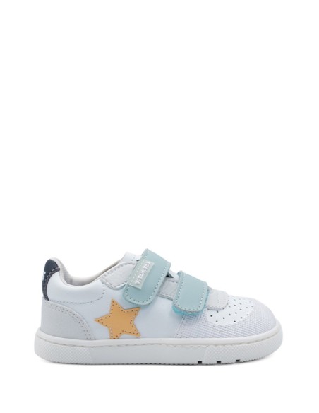 Titanitos Zapatilla en piel barefoot - Jordi
