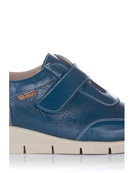 48 hours Zapato sport con cuña - Piel