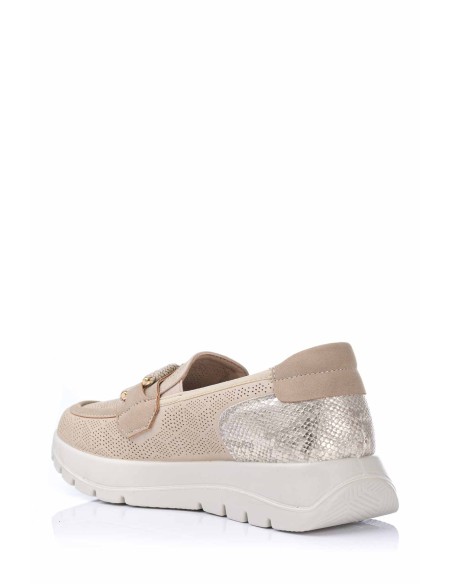 Mysoft Mocasín con plataforma - Memory foam