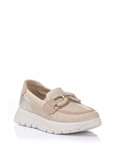 Mysoft Mocasín con plataforma - Memory foam