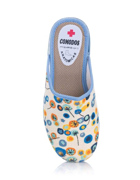 Comprar Zapatilla de casa anatómica - Textil toalla | Club del Zapato
