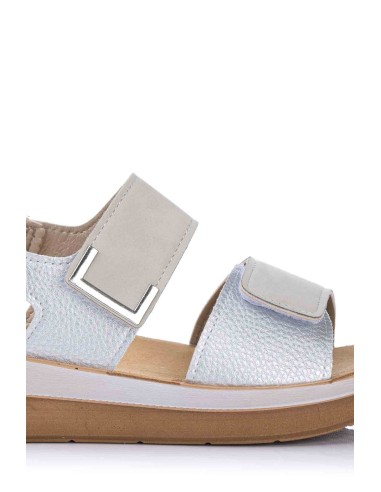 Inblu Sandalia con cuña - Piel