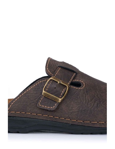 Comprar Zueco con hebilla - Piel | Club del Zapato
